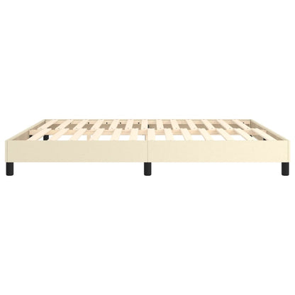 Struttura Letto a Rete a Molle Crema 180x200 cm in Similpelle | homemem39