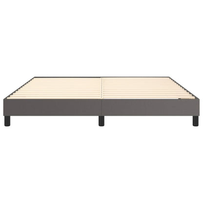 Struttura Letto a Rete a Molle Grigio 180x200 cm in Similpelle | homemem39