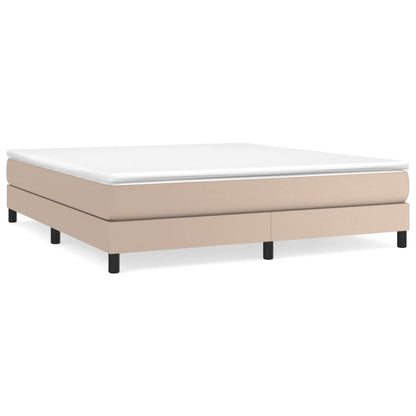 Struttura Letto a Rete a Molle Cappuccino 180x200 cm in Similpelle | homemem39