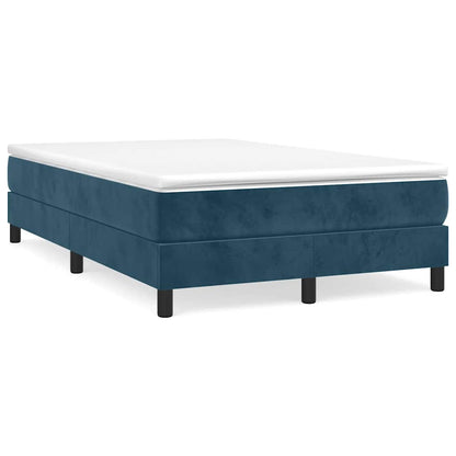 Struttura Letto a Rete a Molle Blu Scuro 120x200 cm in Velluto | homemem39