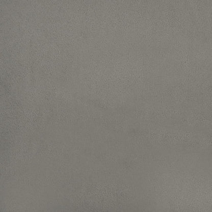 Struttura Letto a Rete a Molle Grigio Chiaro 140x190 cm Velluto | homemem39