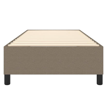 Struttura Letto a Rete a Molle Tortora 90x190 cm Tessuto | homemem39