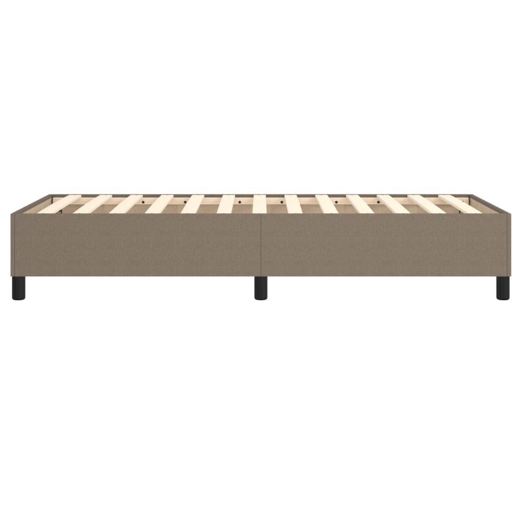 Struttura Letto a Rete a Molle Tortora 90x190 cm Tessuto | homemem39