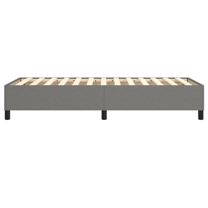 Struttura Letto a Rete a Molle Grigio Scuro 90x200 cm Tessuto | homemem39