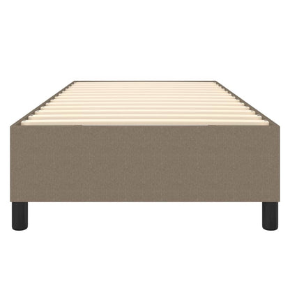 Struttura Letto a Rete a Molle Tortora 90x200 cm Tessuto | homemem39