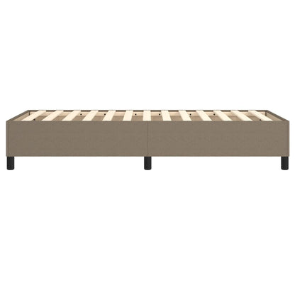 Struttura Letto a Rete a Molle Tortora 90x200 cm Tessuto | homemem39