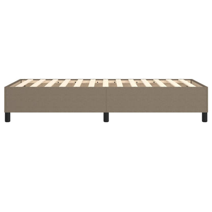 Struttura Letto a Rete a Molle Tortora 100x200 cm in Tessuto | homemem39