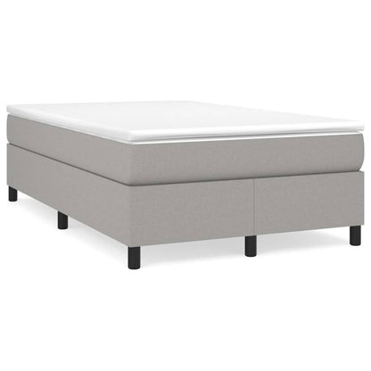 Struttura Letto a Rete a Molle Grigio Chiaro 120x200 cm Tessuto | homemem39