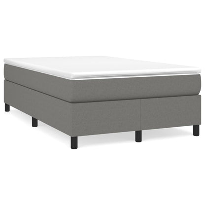 Struttura Letto a Rete a Molle Grigio Scuro 120x200 cm Tessuto | homemem39