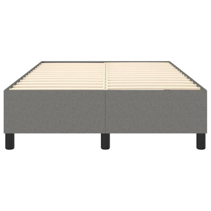 Struttura Letto a Rete a Molle Grigio Scuro 120x200 cm Tessuto | homemem39
