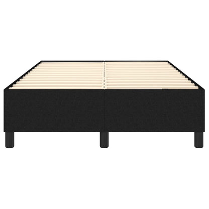 Struttura Letto a Rete a Molle Nero 120x200 cm Tessuto | homemem39