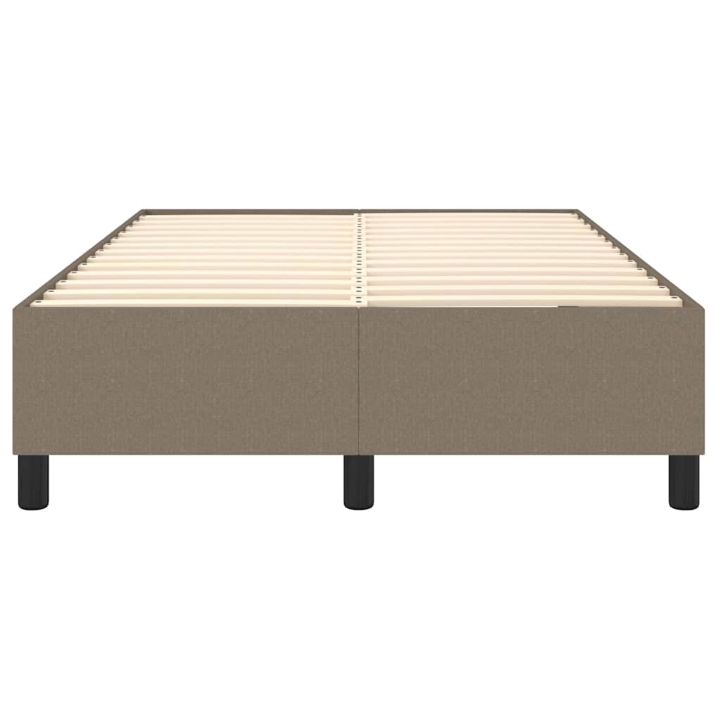 Struttura Letto a Rete a Molle Tortora 120x200 cm Tessuto