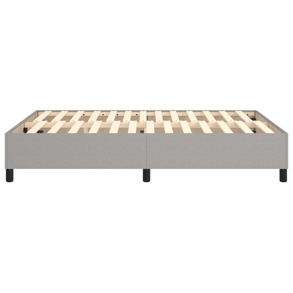 Struttura Letto a Rete a Molle Grigio Chiaro 140x190 cm Tessuto | homemem39