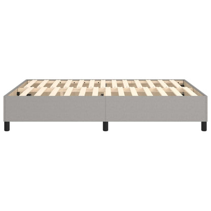 Struttura Letto a Rete a Molle Grigio Chiaro 140x190 cm Tessuto | homemem39