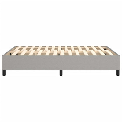 Struttura Letto a Rete a Molle Grigio Chiaro 140x200 cm Tessuto | homemem39