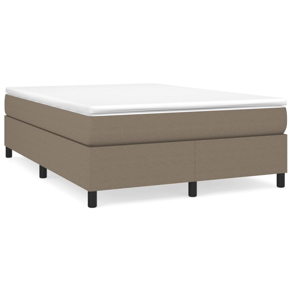 Struttura Letto a Rete a Molle Tortora 140x200 cm in Tessuto | homemem39