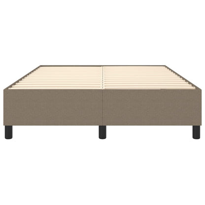 Struttura Letto a Rete a Molle Tortora 140x200 cm in Tessuto | homemem39