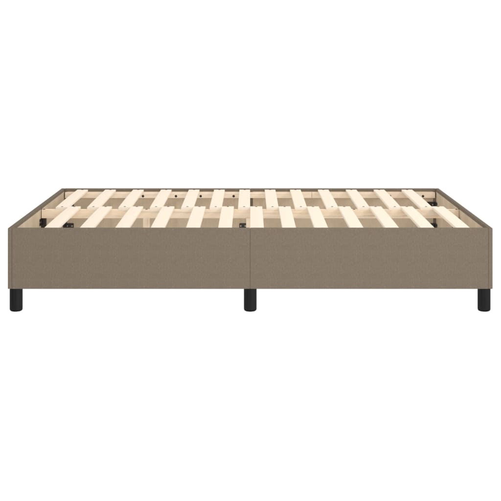 Struttura Letto a Rete a Molle Tortora 140x200 cm in Tessuto | homemem39