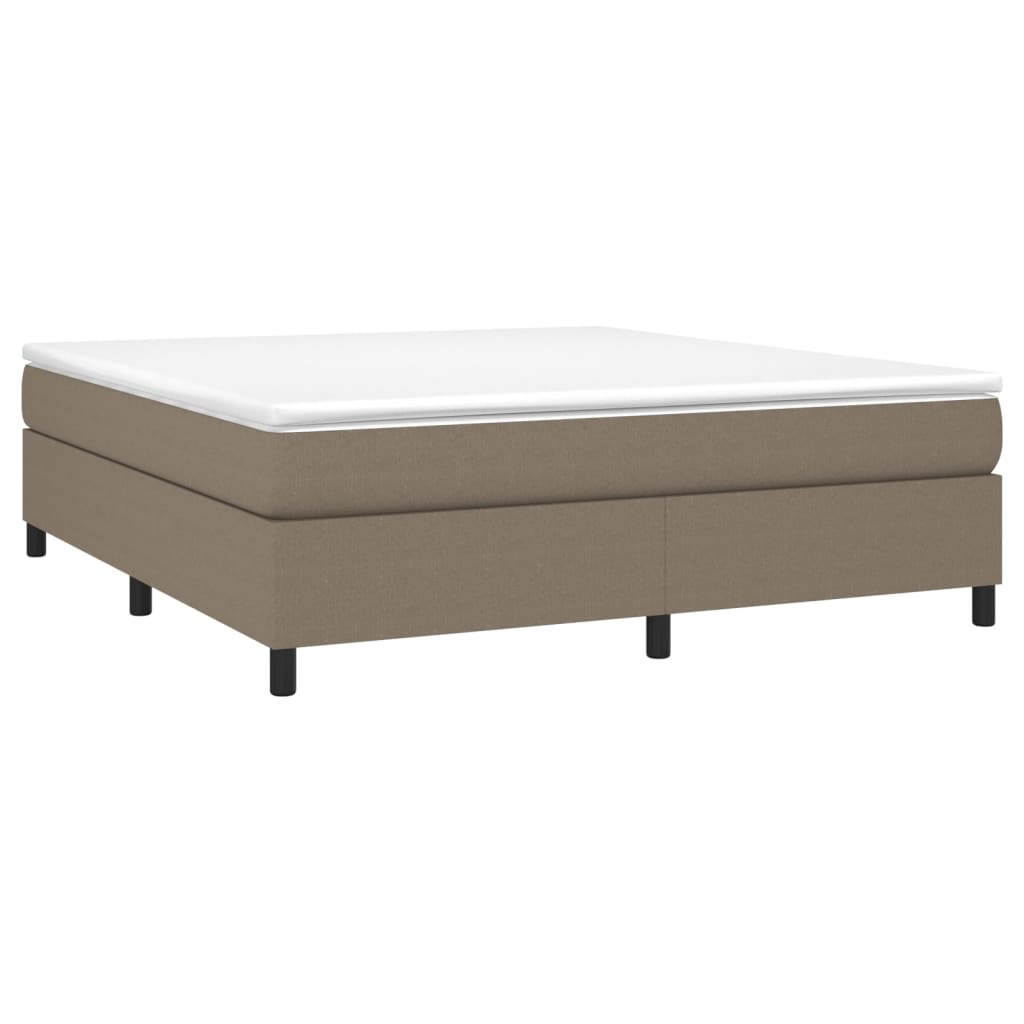 Struttura Letto a Rete a Molle Tortora 160x200 cm in Tessuto | homemem39