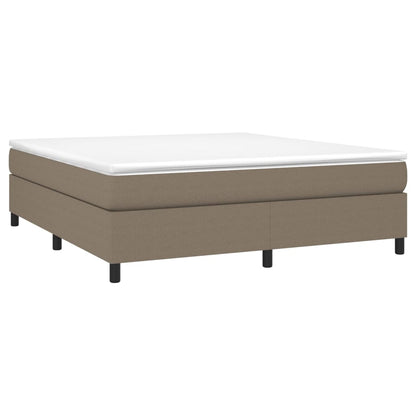 Struttura Letto a Rete a Molle Tortora 160x200 cm in Tessuto | homemem39