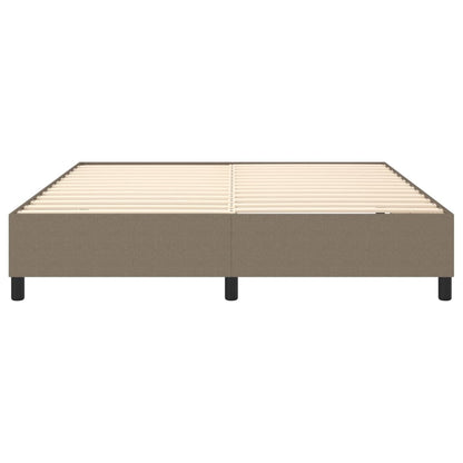 Struttura Letto a Rete a Molle Tortora 160x200 cm in Tessuto | homemem39