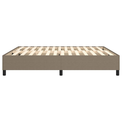 Struttura Letto a Rete a Molle Tortora 160x200 cm in Tessuto | homemem39