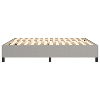 Struttura Letto a Rete a Molle Grigio Chiaro 180x200 cm Tessuto | homemem39