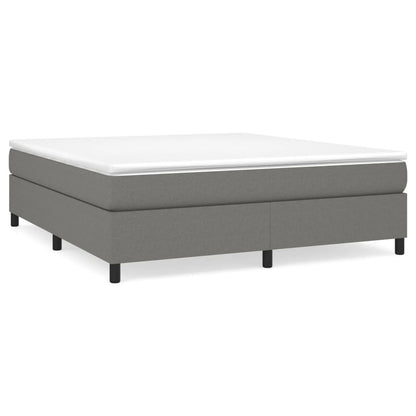 Struttura Letto a Rete a Molle Grigio Scuro 180x200 cm Tessuto | homemem39