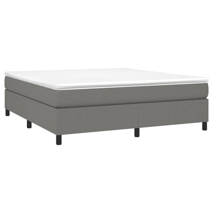 Struttura Letto a Rete a Molle Grigio Scuro 180x200 cm Tessuto | homemem39