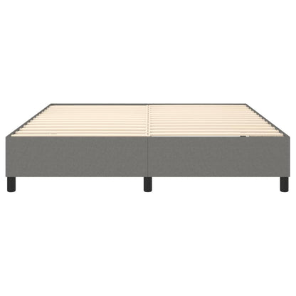 Struttura Letto a Rete a Molle Grigio Scuro 180x200 cm Tessuto | homemem39
