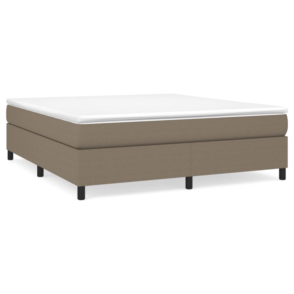 Struttura Letto a Rete a Molle Tortora 180x200 cm in Tessuto | homemem39
