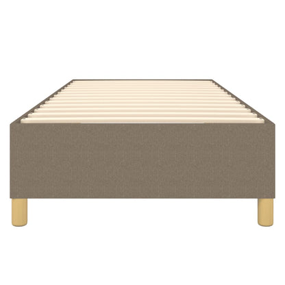 Struttura Letto a Rete a Molle Tortora 80x200 cm Tessuto | homemem39