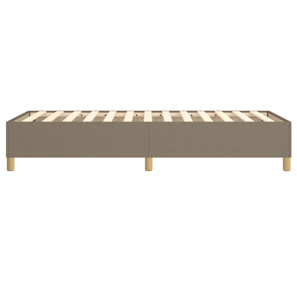 Struttura Letto a Rete a Molle Tortora 80x200 cm Tessuto | homemem39