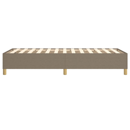 Struttura Letto a Rete a Molle Tortora 80x200 cm Tessuto | homemem39