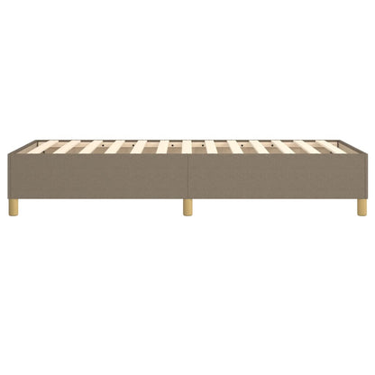 Struttura Letto a Rete a Molle Tortora 90x190 cm Tessuto | homemem39