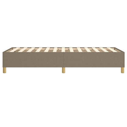 Struttura Letto a Rete a Molle Tortora 100x200 cm in Tessuto | homemem39