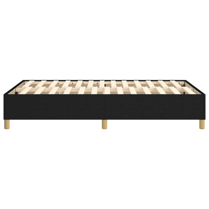 Struttura Letto a Rete a Molle Nero 120x200 cm Tessuto | homemem39