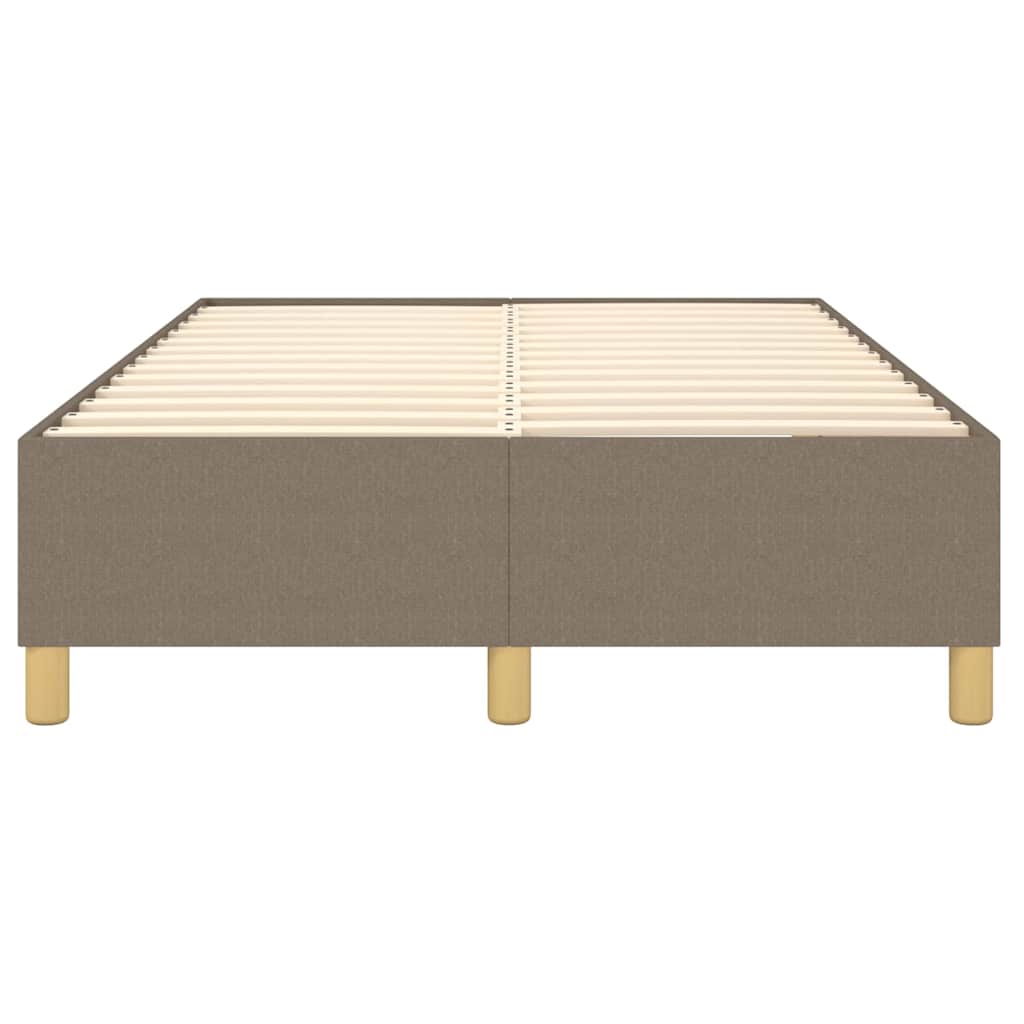 Struttura Letto a Rete a Molle Tortora 120x200 cm Tessuto