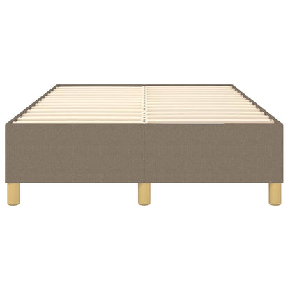 Struttura Letto a Rete a Molle Tortora 120x200 cm Tessuto