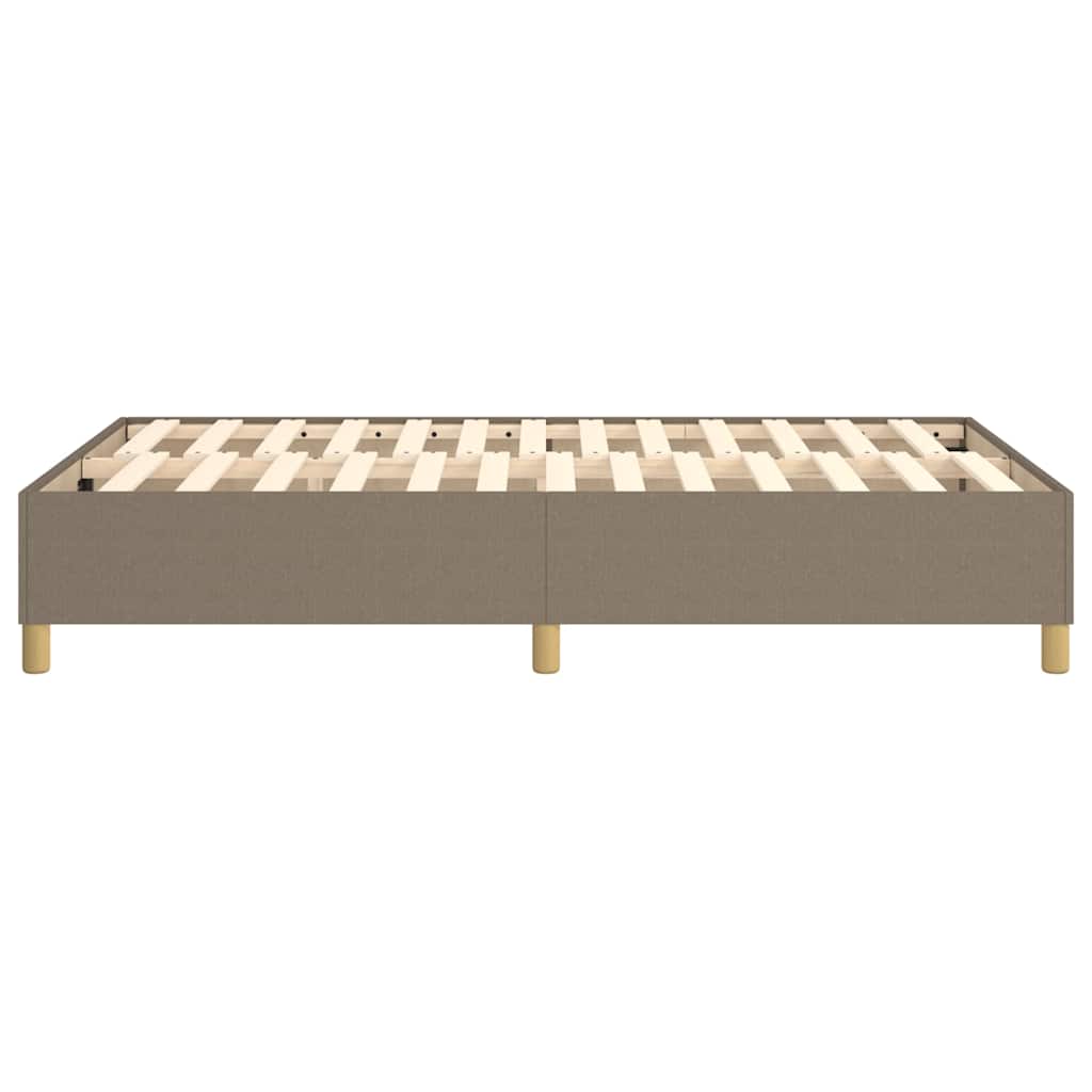 Struttura Letto a Rete a Molle Tortora 120x200 cm Tessuto