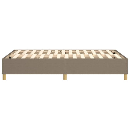 Struttura Letto a Rete a Molle Tortora 120x200 cm Tessuto