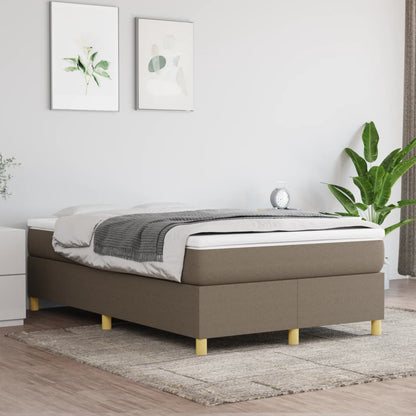 Struttura Letto a Rete a Molle Tortora 120x200 cm Tessuto | homemem39