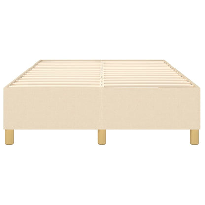 Struttura Letto a Rete a Molle Crema 120x200 cm Tessuto | homemem39