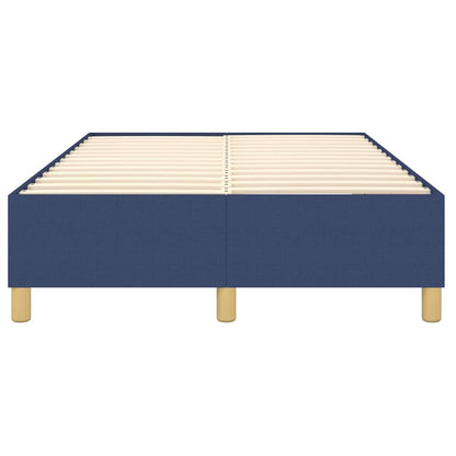 Struttura Letto a Rete a Molle Blu 120x200 cm in Tessuto | homemem39