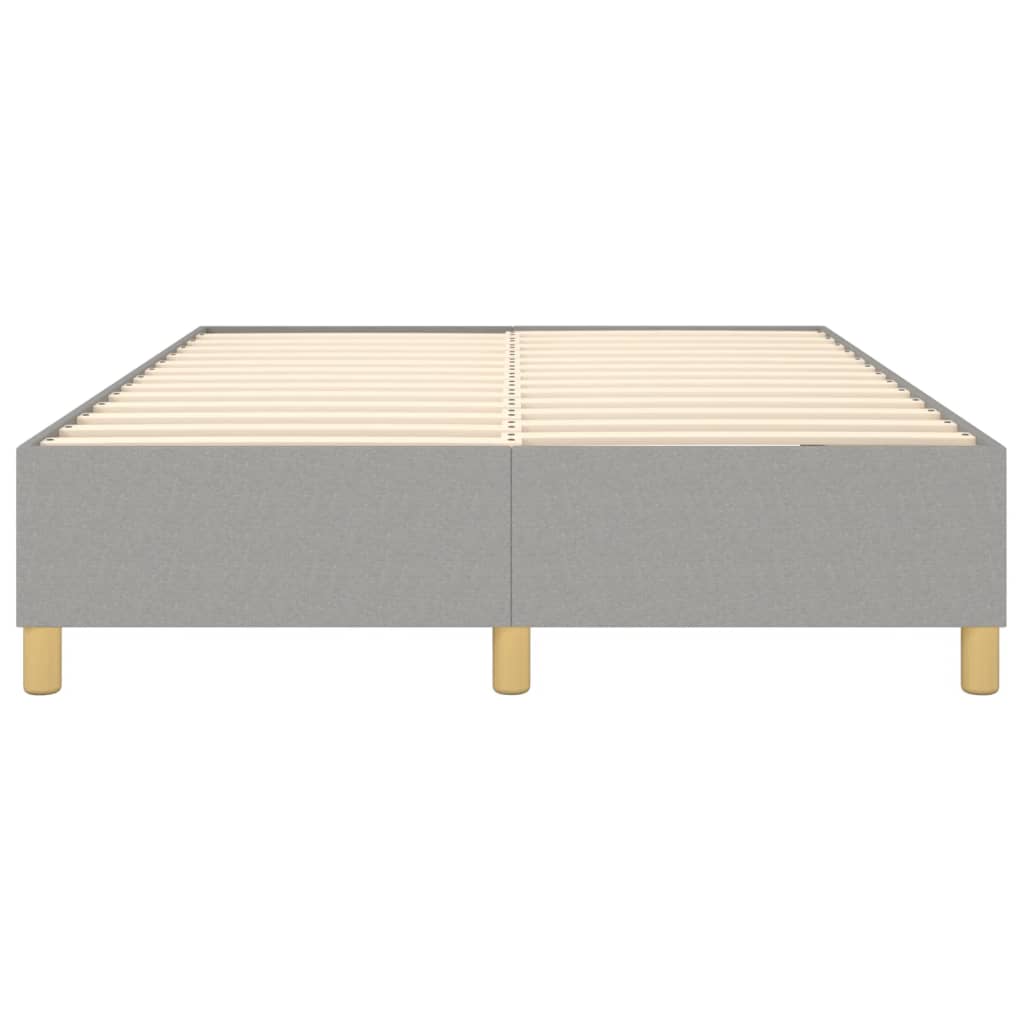Struttura Letto a Rete a Molle Grigio Chiaro 140x200 cm Tessuto | homemem39