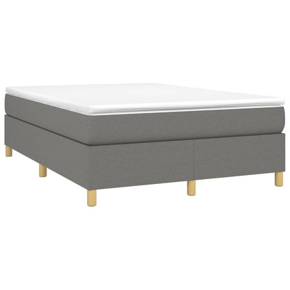 Struttura Letto a Rete a Molle Grigio Scuro 140x200 cm Tessuto | homemem39