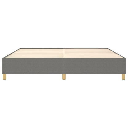 Struttura Letto a Rete a Molle Grigio Scuro 140x200 cm Tessuto | homemem39