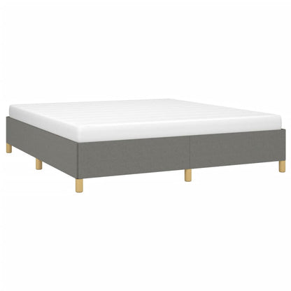 Struttura Letto a Rete a Molle Grigio Scuro 160x200 cm Tessuto | homemem39