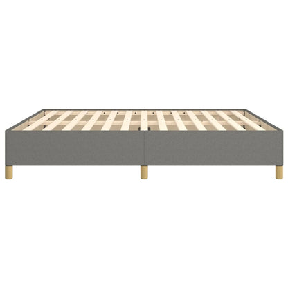 Struttura Letto a Rete a Molle Grigio Scuro 160x200 cm Tessuto | homemem39