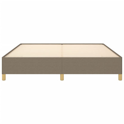 Struttura Letto a Rete a Molle Tortora 160x200 cm in Tessuto | homemem39